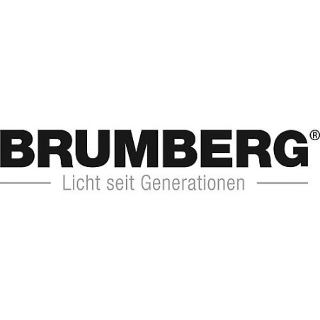 Ligne d'alimentation milieu Brumberg noir, pour rail electrique 3 phases