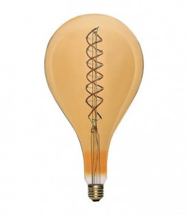 LED Deco, Ampoule trosadee E27, 5 W, 250 lm, 2200 K dimension diam. x h 165x300 mm