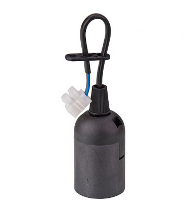 Culot de lumiere E27 60W avec borne à fiche VPE 10 Stück