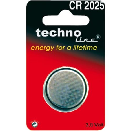 Pile ronde lithium CR 2025 3V ***BG*** 1 piece sous blister