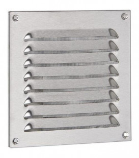 grille de protection contre les intemperies en inox, protect contre insectes vis et chevilles 15 x 15 cm