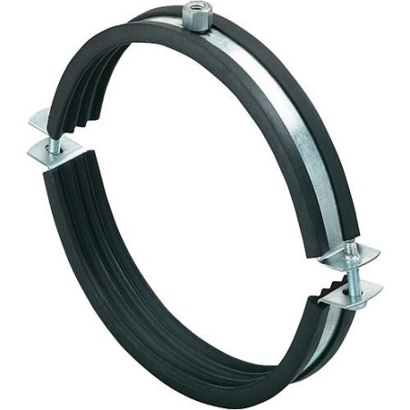 Collier d attache de conduite d'aération, LGS 280, M8/M10 zingué, diam. de tuyaux NW 280