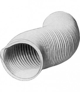 Tuyaux flexible en plastique pour hotte aspirante blanche Type 1056 DN 100 /Rouleau 6 m