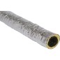Tube aération flexible, isolé 25 mm épaisseur, en plastique 6m, d : 80 mm Tube aération flexible, isolé 25 mm épaisseur, en plastique 6m, d : 80 mm