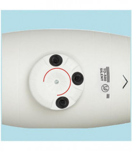 Extracteur tubulaire TD Silent semi-radial avec console de montage TD1000/200 Silent