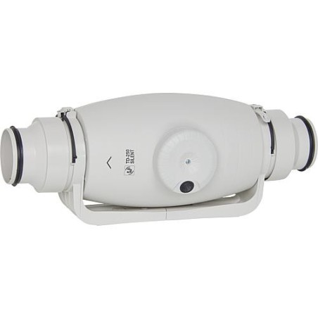 Extracteur tubulaire TD Silent semi-radial avec console de montage TD-800/200 Silent