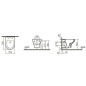 Pack cuvette suspendue Pack cuvette suspendue