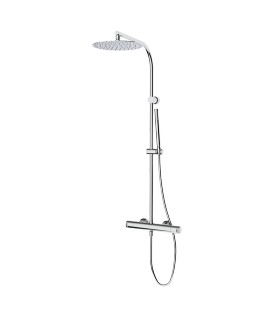 Mitigeur douche avec colonne Chromé