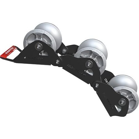 Poulie de cable Runpotec 3 chainons, 9,04 kg cable Ø: 100 mm