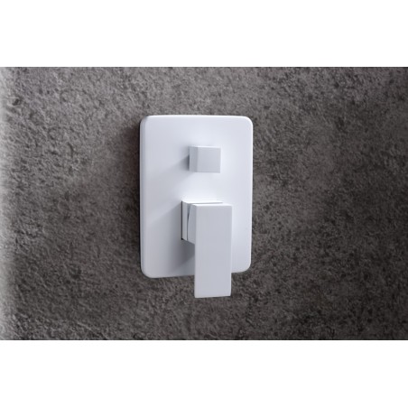 ENSEMBLE DE DOUCHE DUBLIN BLANC MAT