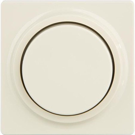 Plaque de recouvrement avec bouton rotatif, blanc electrique / type de protection IP20 / pour variateur / 1pc