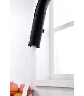 ROBINNETERIE CUISINE EXTENSIBLE SAMOA BLANC MAT