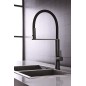 ROBINNETERIE CUISINE MENORCA NOIR MAT