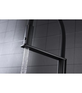 ROBINNETERIE CUISINE MENORCA NOIR MAT