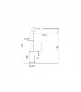 ROBINETTERIE CUISINE CONSTANZA