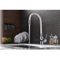 ROBINETTERIE CUISINE VIENA BLANC/CHROME ROBINETTERIE CUISINE VIENA BLANC/CHROME