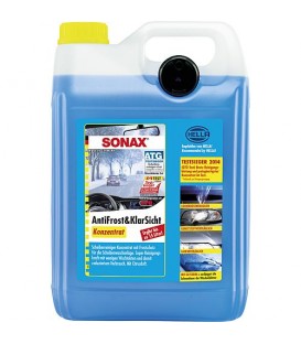 Lave-glaces concentré SONAX Anti-gel et visibilité bidon 5 litres