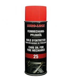 Huile pour la mécanique EURO LOCK LOS 25 spray a pulvériser 400ml