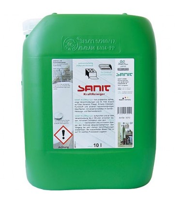 SANIT Nettoyant puissant bidon 10L SANIT Nettoyant puissant bidon 10L