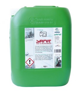 SANIT Nettoyant salle de bain et cuisine, bidon 10L