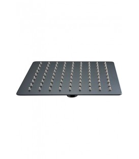 CIEL DE PLUIE CARRÉ DE 30 CM. NOIR MAT
