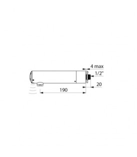 Robinet électronique TEMPOMATIC 3