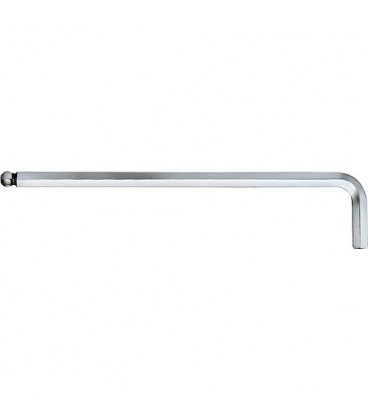 Tournevis coude 6 pans à tête sphérique 3,0, 128 x 23 type 369"
