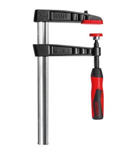 Bessey serre-joint en fonte malléable 120x60mm Type TG12-2K avec manche plastique 2 composants