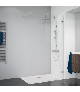 Paroi de douche fixe