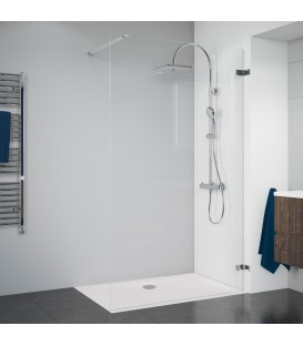 Paroi de douche fixe