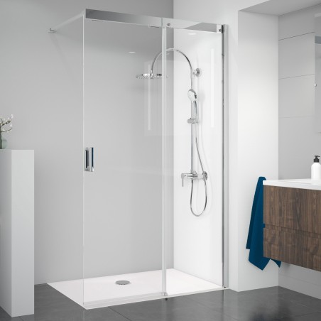 Paroi de douche fixe