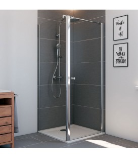 Elana 6 Paroi fixe baignoire pour porte pivotante et porte battante