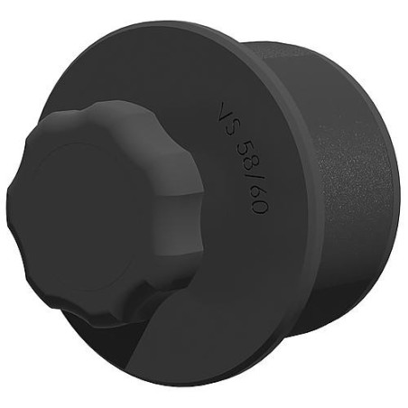 Bouchon obturateur pour couvercle thermorétractable Ø-embout: 58mm