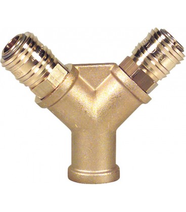 distributeur 2 sorties G 1/2femelle