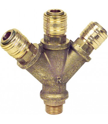 distributeur 3 sorties G 1/4 mâle