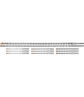 Kit Forets a percussion HELLER BIONIC PRO 11 pieces SDS-Plus diam. 6,8,10,12 et 16mm