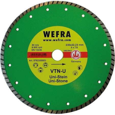 Disque de tronconnage a diamant 125 x 22 mm