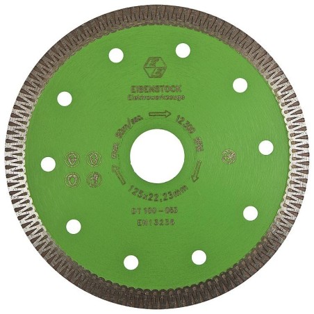 Disque diamant Eibenstock Ø 125mm pour carrelage et gres