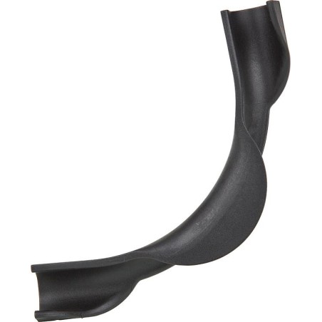 gaine coudee pour tuyau exterieur diam 25-29 mm