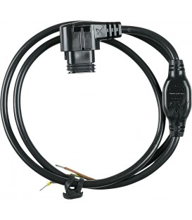Fiche coudee Grundfos convient pour Alpha circulateur avec resistance NTC, cable 1m