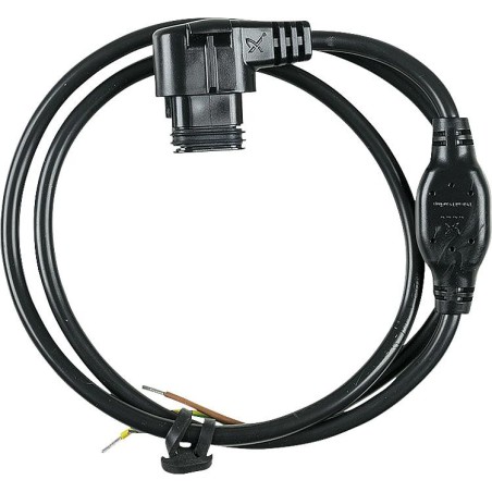 Fiche coudee Grundfos convient pour Alpha circulateur avec resistance NTC, cable 1m