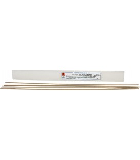 Metal de brasage fort DIN EN 1044, Ag 203 (L-Ag44) paquet 5 batons de 2,0 mm