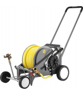 Chariot pluie automatique RW40 avec 40m de tuyau 5/8"+ pluie V80 GEKA plus