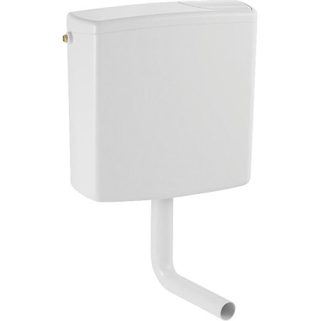 Reservoir encastre Geberit AP 140, 2 touches rincage, blanc