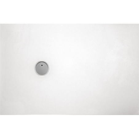Receveur de douche Evje d'angle droit, 1000x35x800mm acryl, blanc