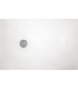 Receveur de douche Evje angle droit, 1200x35x1000mm acryl, blanc
