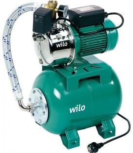 Distirbuteur d'eau domest. Wilo Jet HWJ, 20L 203, auto-amorcante, DN 25 (1), 20-L contenu acier *BG*