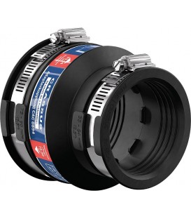 Manchon adaptateur CAC 0894 plage de serrage 75-90 x 43-64mm EPDM, PN 0,6 bars
