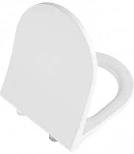 Abattant-WC VitrA Integra Slim Wrap blanc, Softclose, lxhxp: 367x20x457mm
