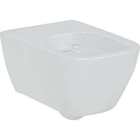 WC-suspendu Geberit Smyle Square sans rebord, blanc lxhxp: 350x330x540mm